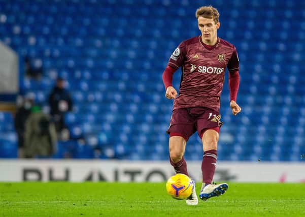 Diego Llorente: Stepped in against 
Chelsea.  Picture: Bruce Rollinson