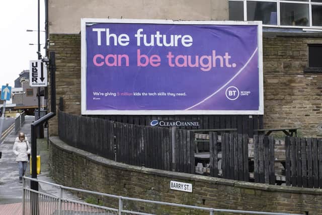 The pair say they saw more of BT's advertising campaign than anything from political parties. Picture: Jim Brogden