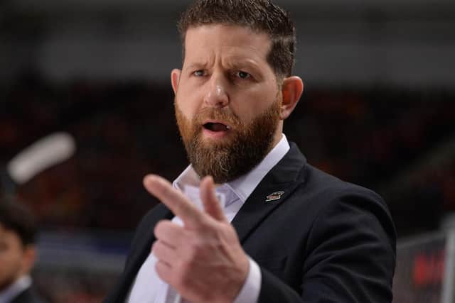 TEAM BUILDING: Sheffield Steelers' head coach and GM, Aaron Fox. Picture courtesy of Dean Woolley.