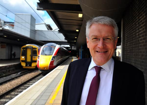 Harrogate MP Andrew Jones was a Rail Minister in Theresa May's government.