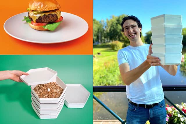 Foodtech brand Beobia usesstrong and reliable recycled bioplasticlocally sourced from Yorkshire to create Re_ kits - which turns waste into insects.
cc Beobia