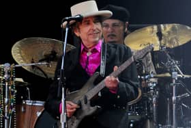 Bob Dylan performing on stage at the Hop Farm Festival in 2010. Picture: Gareth Fuller/PA Wire