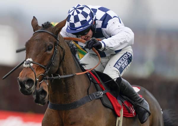 Clondaw Castle represents Tom George in today's rearranged Peterborough Chase at Cheltenham.