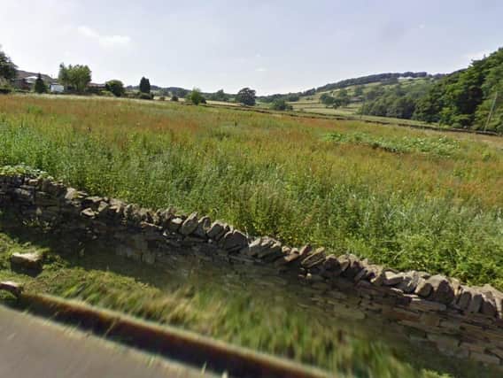 Dry stone walling at the bottom of Wesley Avenue in Netherthong (Pic: Google)