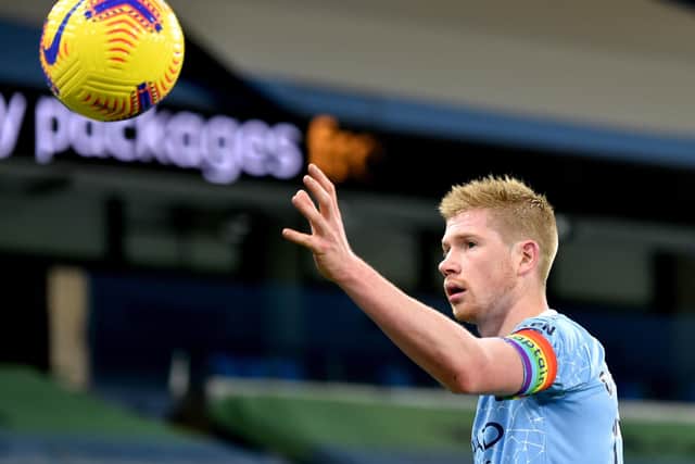 Manchester City's Kevin De Bruyne  (Picture: PA)