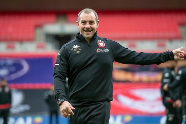 Former Salford coach Ian Watson is the new man in charge at Huddersfield Giants. Picture by Allan McKenzie/SWpix.com