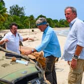 Richard Hammond, James May and Jeremy Clarkson are back with their latest Grand Tour special. Picture: PA Photo/Amazon Prime Video/The Grand Tour.