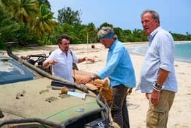 Richard Hammond, James May and Jeremy Clarkson are back with their latest Grand Tour special. Picture: PA Photo/Amazon Prime Video/The Grand Tour.