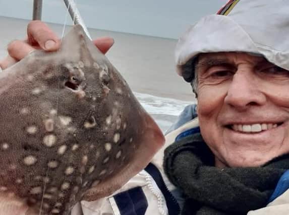 The Ray was caught and returned to the sea at Hornsea