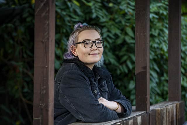 Carly Boyle, now 20, was diagnosed with liver cancer last year and has been isolated since March as she undergoes treatment. Image: Tony Johnson