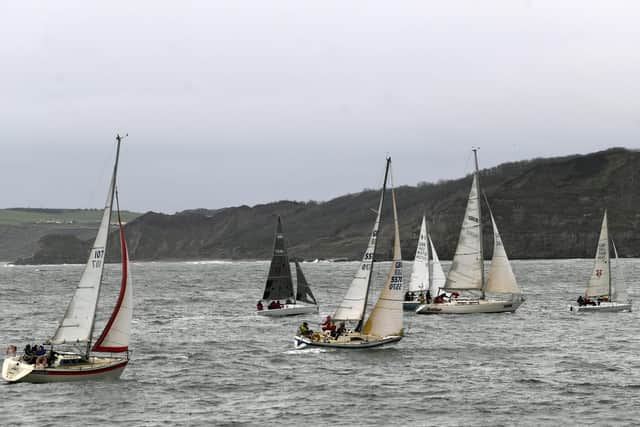 Race day for Scarborough Yacht Club. Picture: Jonathan Gawthorpe