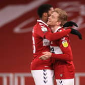 Duncan Watmore scored twice in the first half as Middlesbrough cruised to victory against Millwall. Picture: Mike Egerton/PA Wire.