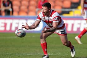 Going up: Former Leeds Rhinos and Hunslet hooker Liam Hood has been promoted to Super League with Leigh Centurions. 
Picture by Ash Allen/SWpix.com