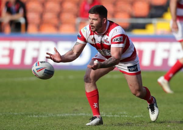Going up: Former Leeds Rhinos and Hunslet hooker Liam Hood has been promoted to Super League with Leigh Centurions. 
Picture by Ash Allen/SWpix.com