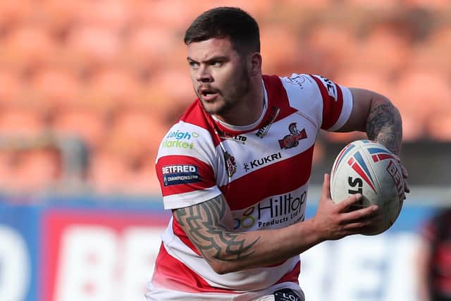 Raring to go: Leigh Centurions' Liam Hood, Picture by Ash Allen/SWpix.com.