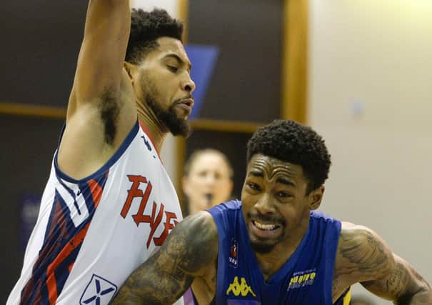 Impact player: Sheffield Sharks’ new point guars Jeremy Hemsley has made a big impression since joining. (Picture: Dean Atkins)