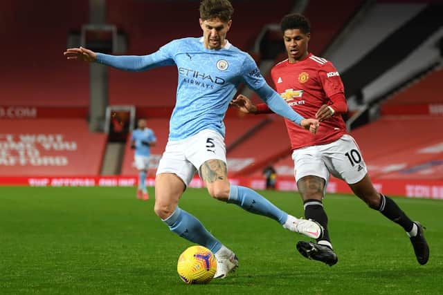 One to watch - Manchester City's John Stones (left) (Picture: PA)