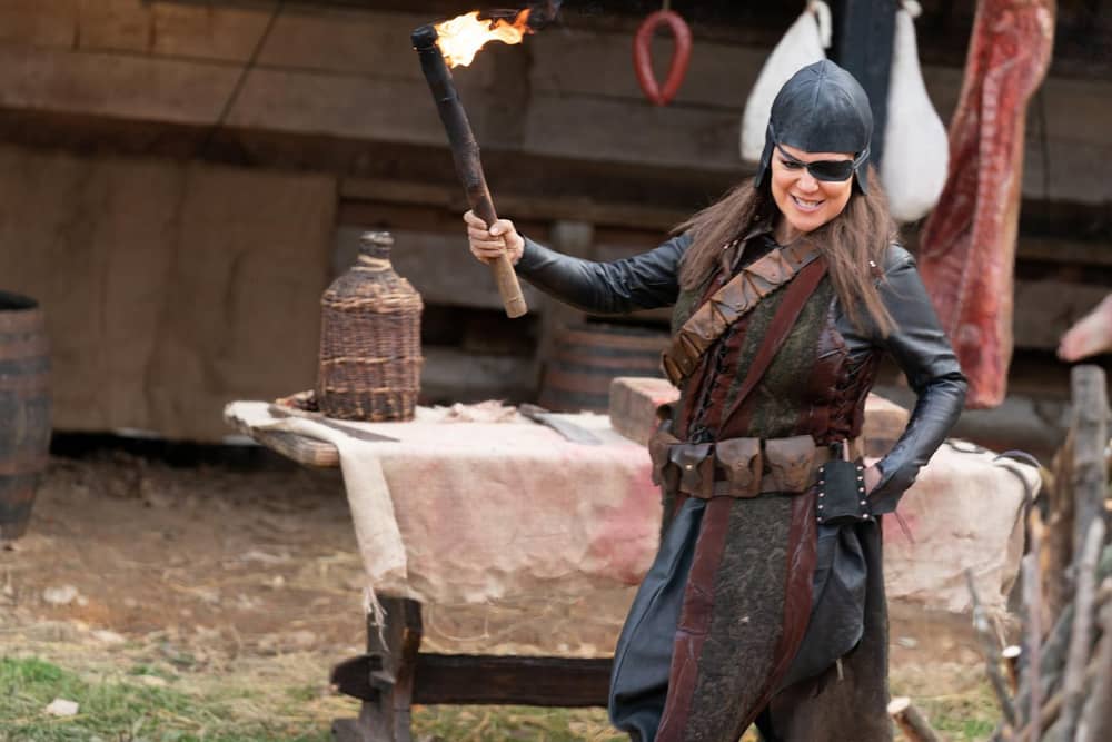 Sheridan Smith in character for her role. Photo: PA Photo/ ©Sky UKLtd