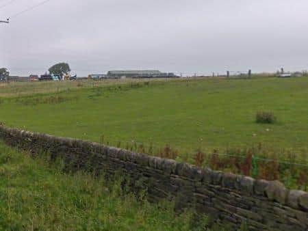 A plan has been submitted to create a camp site off Back Shaw Lane, near Harden Moor. (Pic: Google)