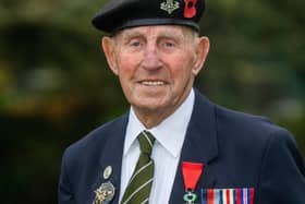 D-Day veteran Ken Cooke, who served with the army.