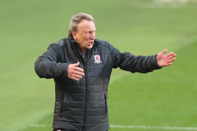 Middlesbrough manager Neil Warnock. Picture: Richard Sellers/PA