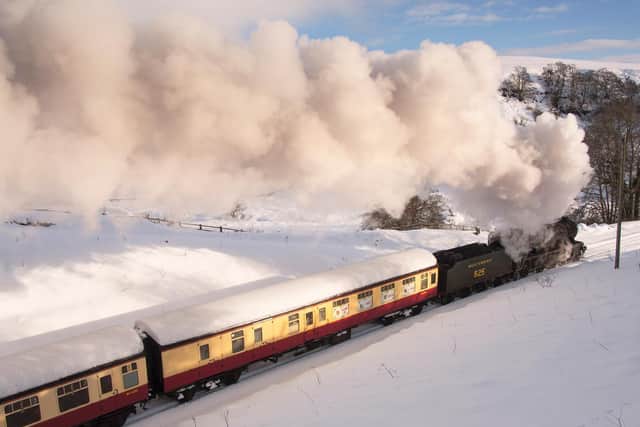The North Yorkshire Moors Railway at Christmas (photo: Martin Cole)