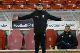 FRUSTRATION: Sheffield Wednesday manager Tony Pulis