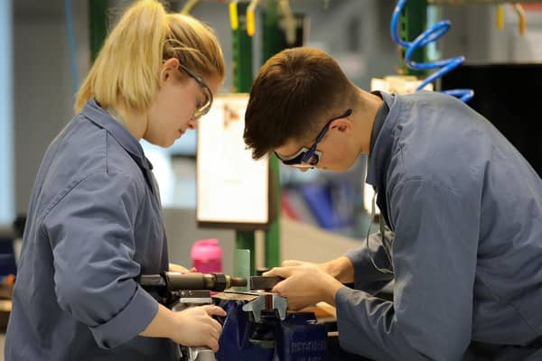 More than 850 apprenticeships and 400 graduate roles will be available across the UK next year.