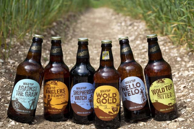 Wold Top Brewery saw a massive drop in on trade busines with the closure of pubs during the pandemic but saw a big increase in sales of its bottles Picture: by Chris Manson Visuals
