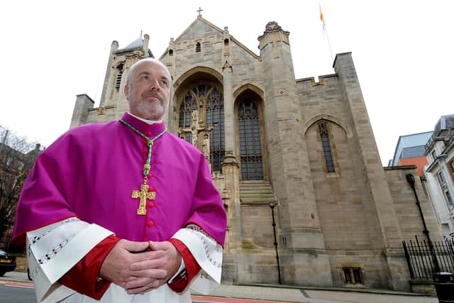 Right Reverend Marcus Stock is Bishop of Leeds.