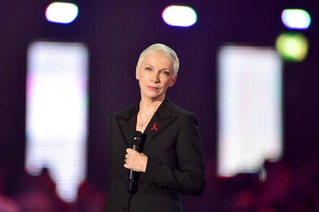 Annie Lennox at the Brit Awards 2016. Picture: Dominic Lipinski/PA.
