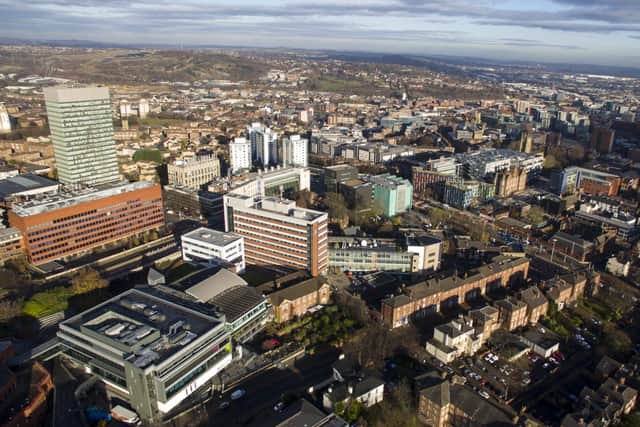 What does 'levelling up' mean for cities like Sheffield?