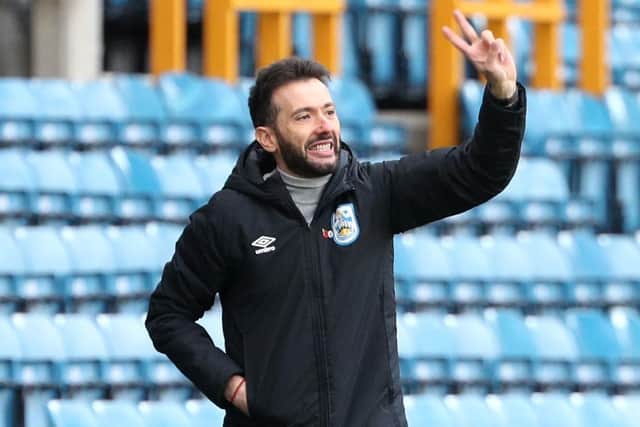 Huddersfield Town manager Carlos Corberan will be hoping for a win from his team against Watford to secure a fourth straight win at home. Picture: Yui Mok/PA