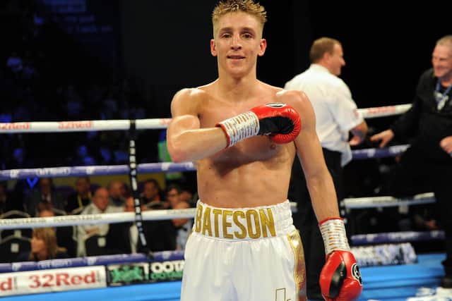 Leeds boxer Jack Bateson.