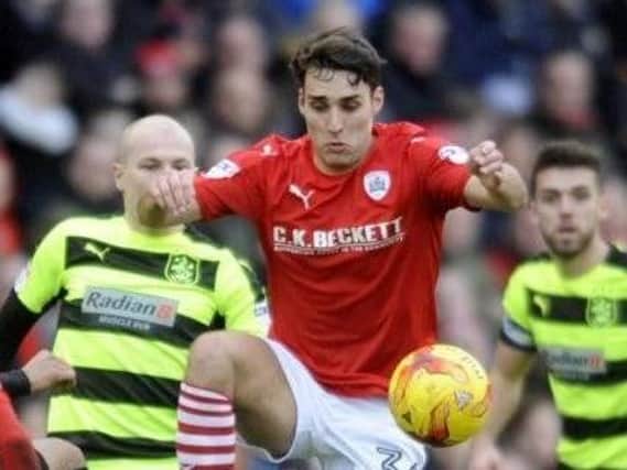 Matty James, pictured in his first loan spell at Oakwell.