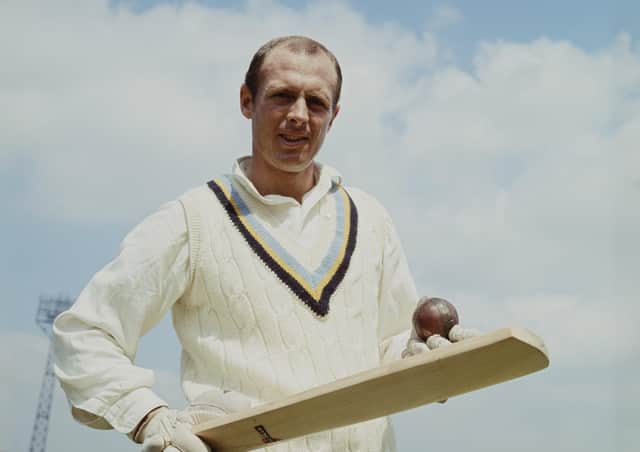 Portrait of Yorkshire and England cricketer and commentator, Geoffrey Boycott on 1 May 1965 at the Headingley Stadium, Leeds, United Kingdom. (Picture: Don Morley/Getty Images)