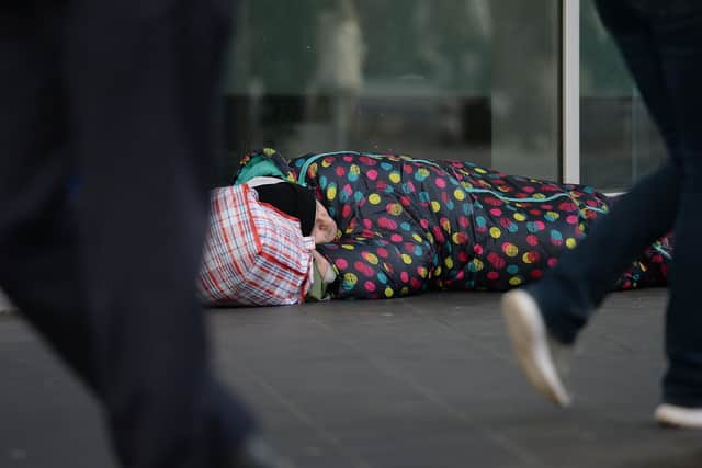 The number of young people sleeping rough has risen during the pandemic, charities say.