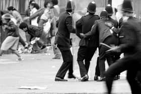 The 1981 violence in Brixton which sparked outbreaks nationwide