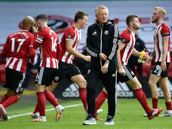 STRUGGLING: Chris Wilder says Sheffield United need a win "before Christmas"