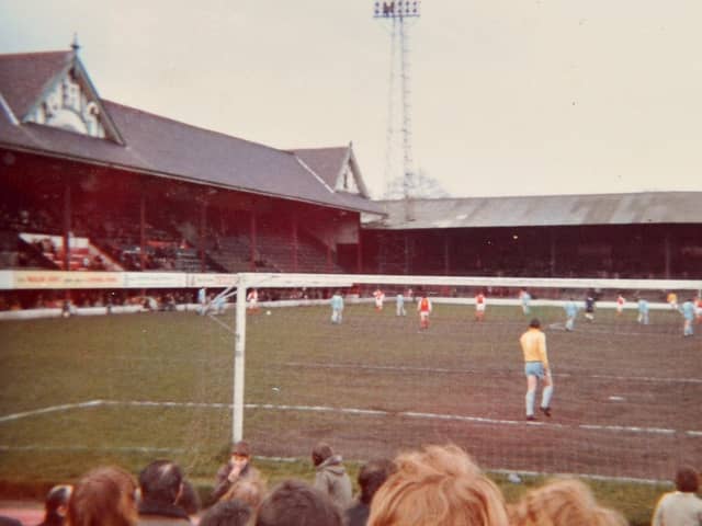 The old Bradford Park Avenue ground.