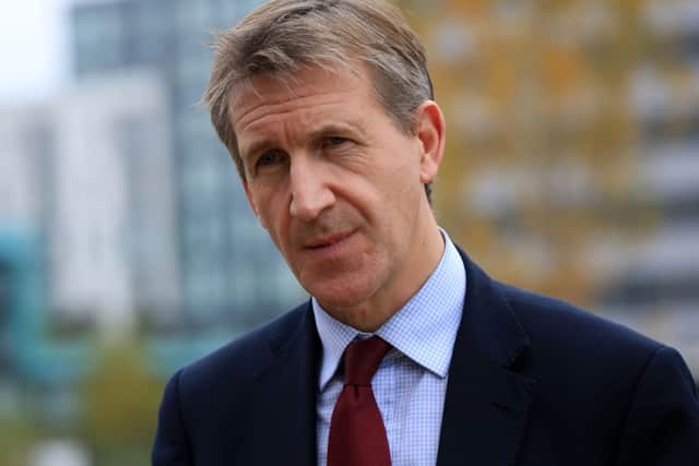 Dan Jarvis is Labour MP for Barnsley Central and Sheffield City Region mayor.