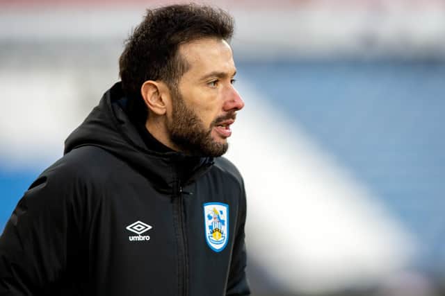 Carlos Corberán, 
Huddersfield Town head coach (Picture: Bruce Rollinson)