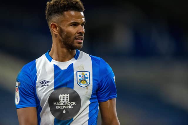 Fraizer Campbell. of Huddersfield Town (Picture: Bruce Rollinson)