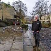 Matt watched his Flying Saucers pottery cafe devastated by flood water five years ago