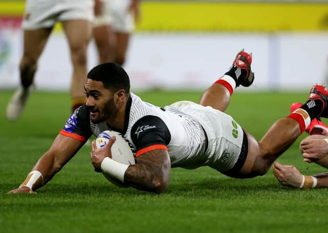 Key signing: Former Toronto Wolfpack centre Ricky Leutele is joining Huddersfield Giants. Picture: Richard Sellers/PA Wire.