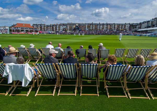 BRING IT BACK: Big crowds are expected at Scarborough Cricket Club in 2021, particularly for the July Roses clash against Lancashire. Picture: James Hardisty.