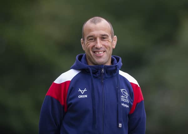 Relieved: Doncaster Knights head coach Steve Boden. Picture Tony Johnson