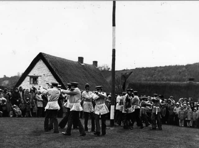 The Goathland Plough Stots are still performing sword dances to this day. Picture: Geoffrey Willey.