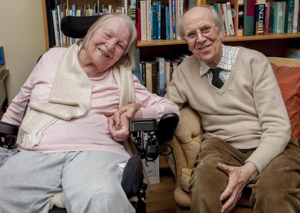 Norman Tebbit and his late wife Margaret at their home. Photo: David Parker/ANL/Shutterstock