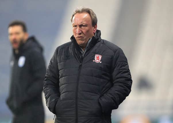 IMPRESSED: Middlesbrough manager Neil Warnock. Picture: Mike Egerton/PA